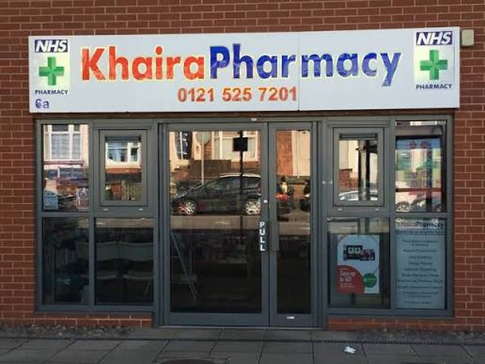 Khaira Pharmacy shopfront